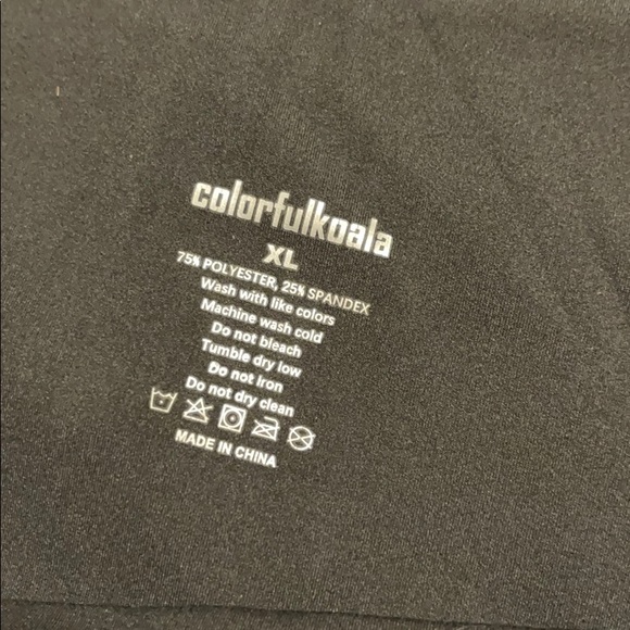 Colorfulkoala gray leggings - Picture 4 of 4